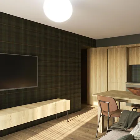 Hotel apartamentowy Le Mallet, Courmayeur, Alpine Homesuite Courmayeur